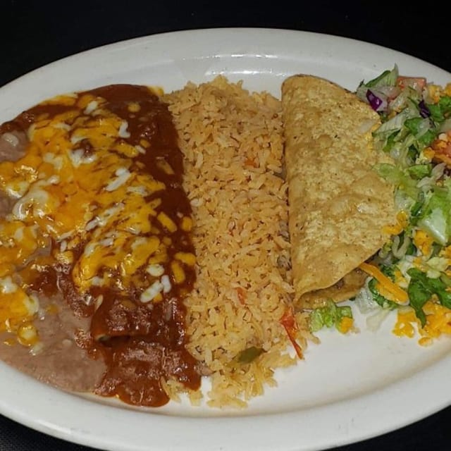 Taco & Enchilada Plate.